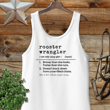 Rooster Wrangler Definition Tank Top