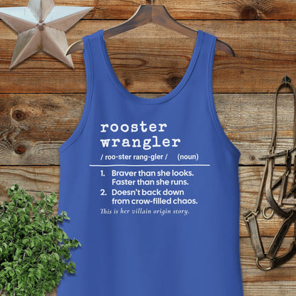 Rooster Wrangler Definition Tank Top