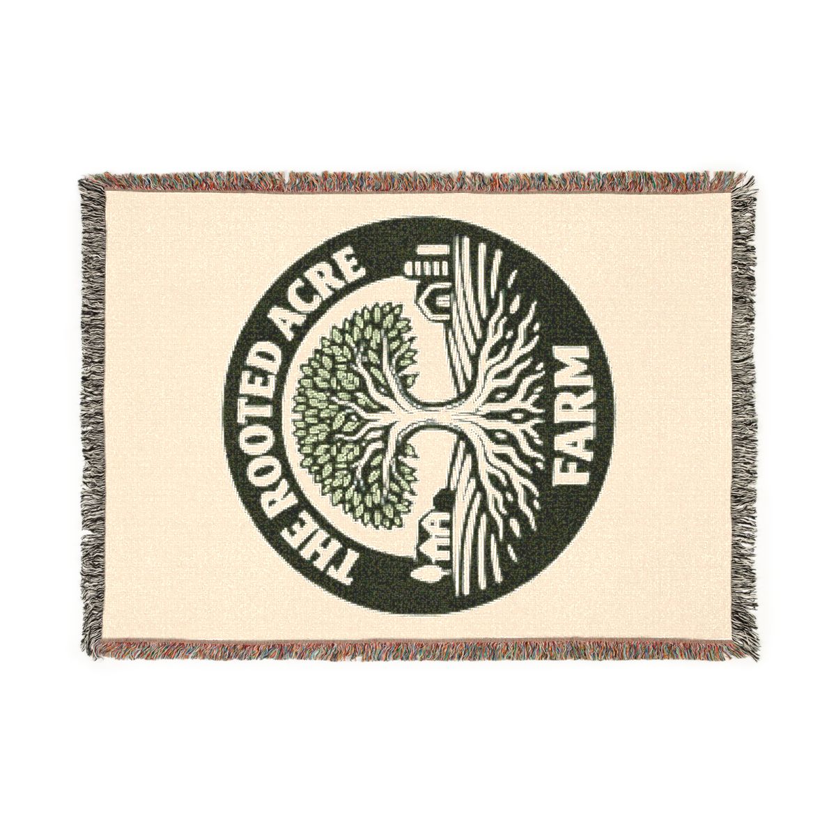 Rooted Acre Farm Woven Blanket