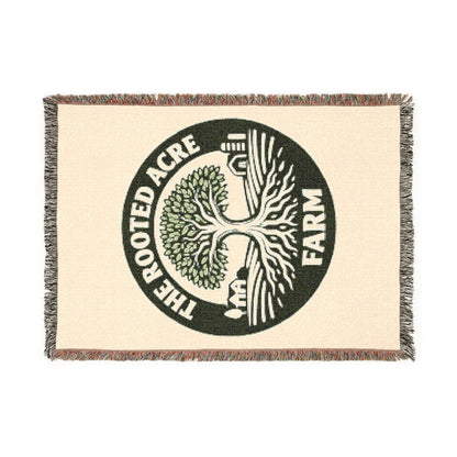Rooted Acre Farm Woven Blanket