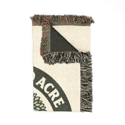 Rooted Acre Farm Woven Blanket