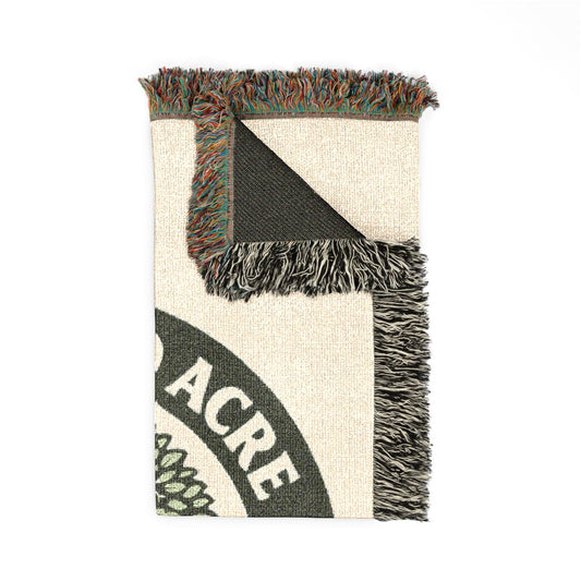 Rooted Acre Farm Woven Blanket