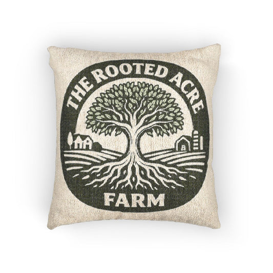 Rooted Acre Farm Woven Pillow