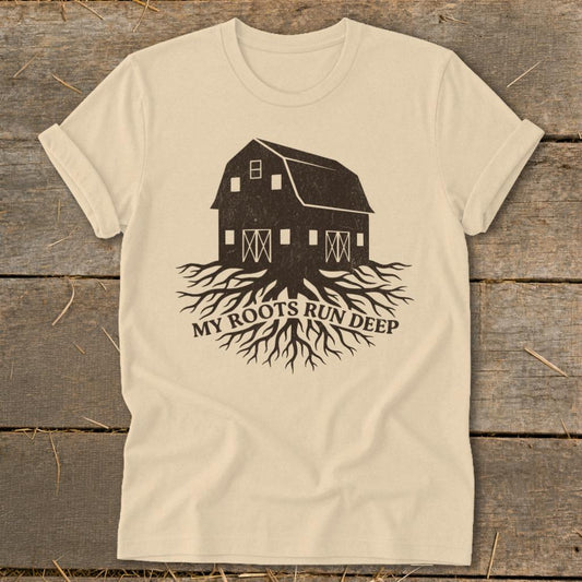 Roots Run Deep Softstyle Tee - Soft Cream