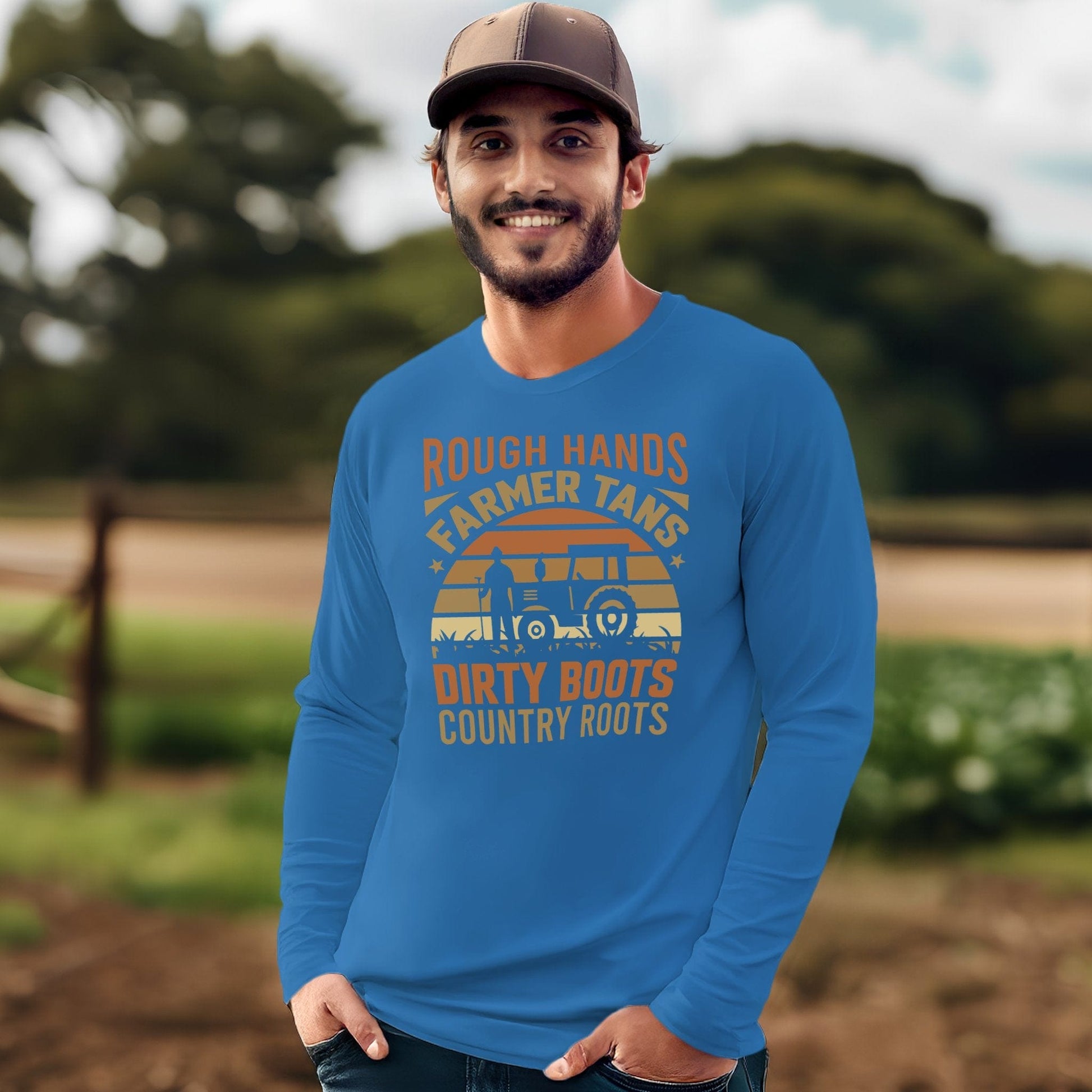 Rough Hands Long Sleeve Tee