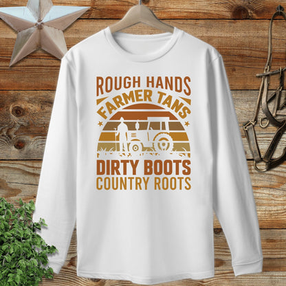 Rough Hands Long Sleeve Tee