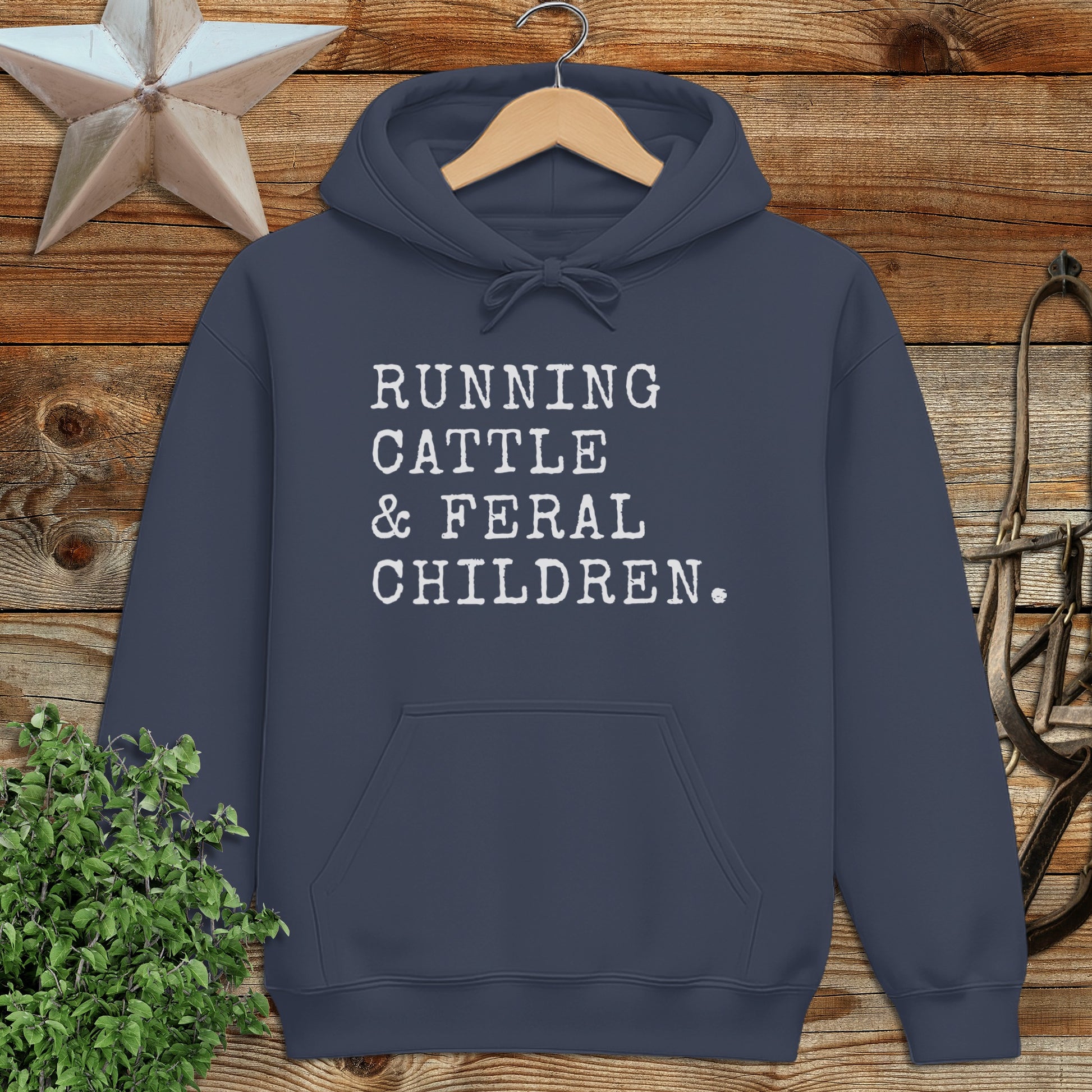 Running Cattle & Feral Children Hoodie