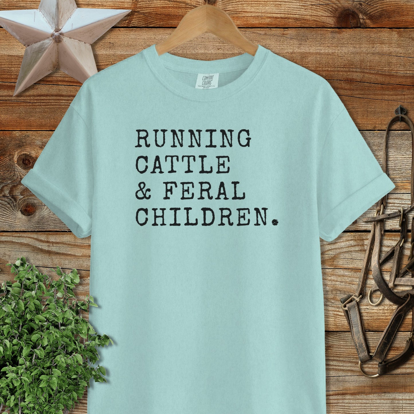 Running Cattle & Feral Children Signature Tee