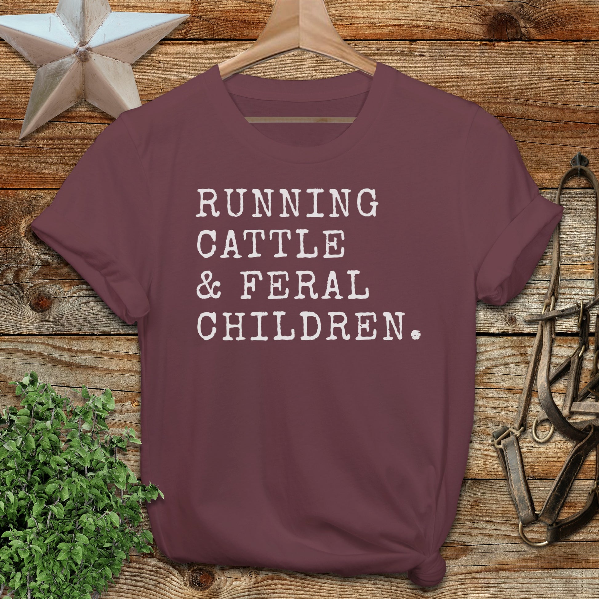 Running Cattle & Feral Children T-Shirt