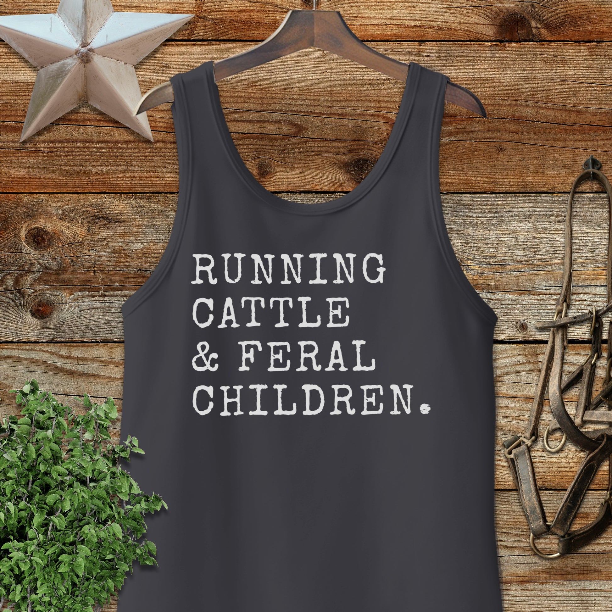 Running Cattle & Feral Children Tank Top