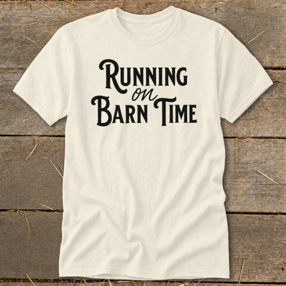 Running on Barn Time Classic Tee
