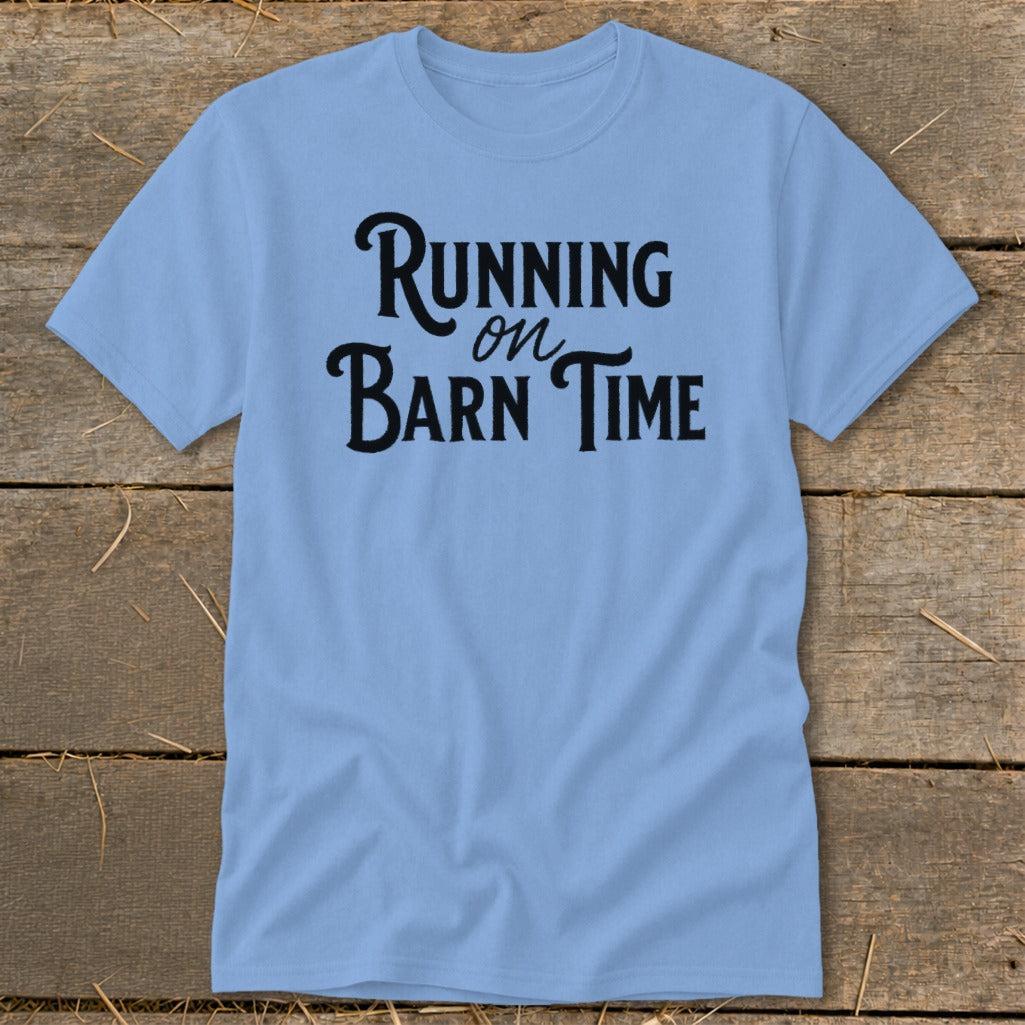Running on Barn Time Classic Tee