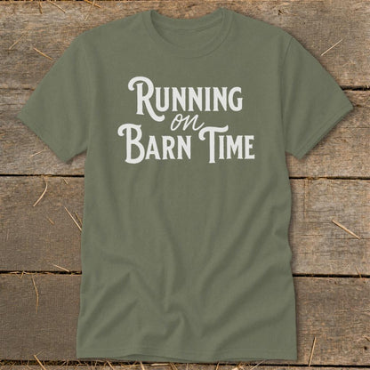 Running on Barn Time Classic Tee
