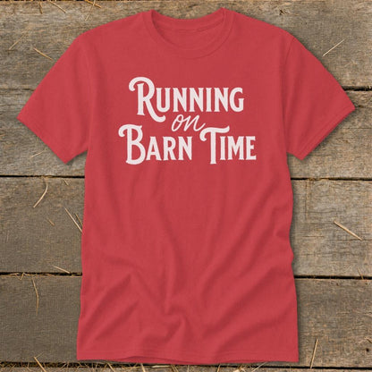 Running on Barn Time Classic Tee