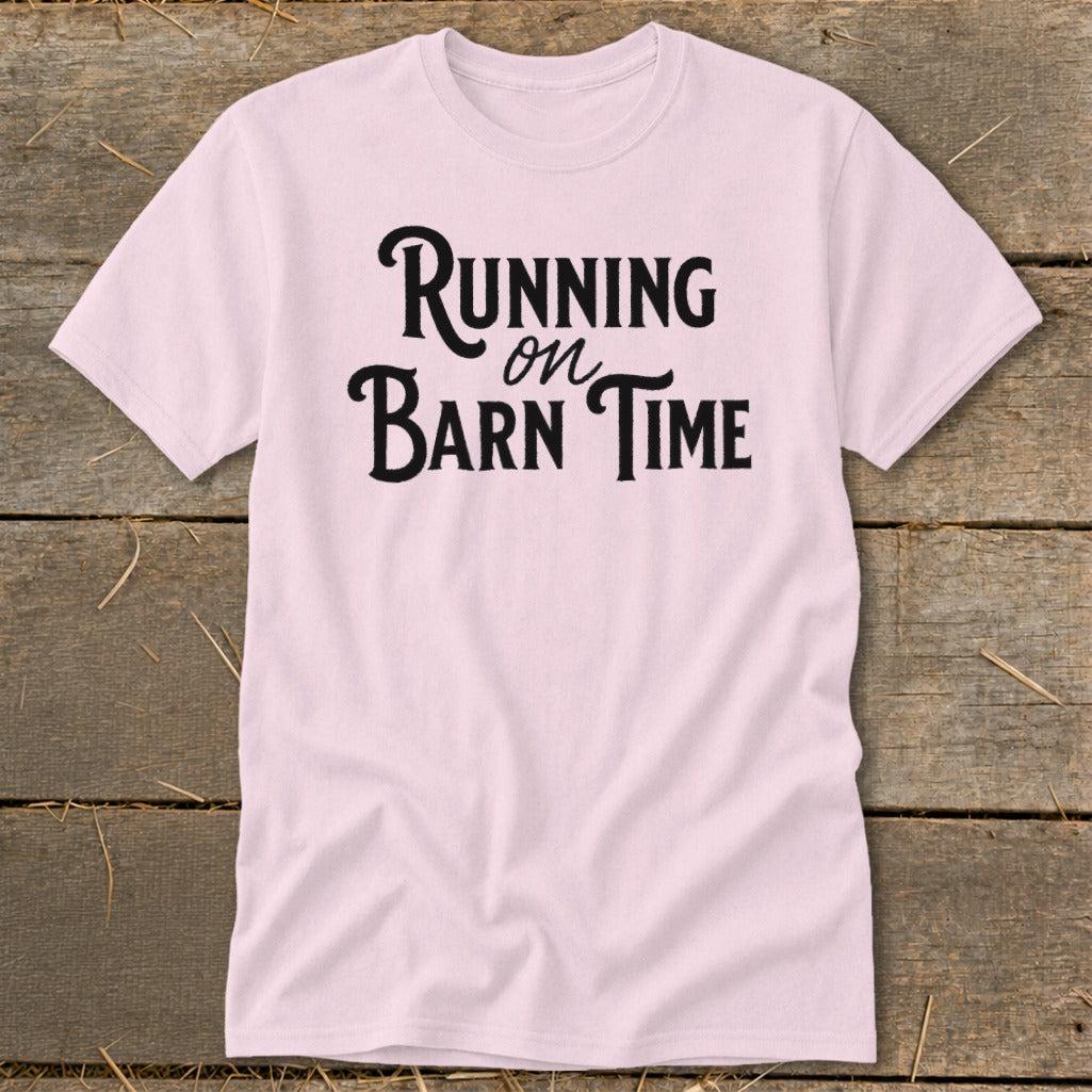 Running on Barn Time Classic Tee
