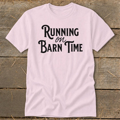 Running on Barn Time Classic Tee