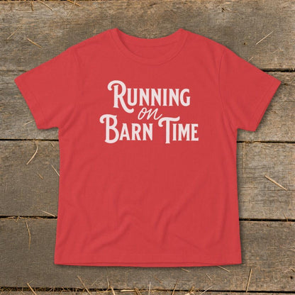 Running on Barn Time Infant Tee