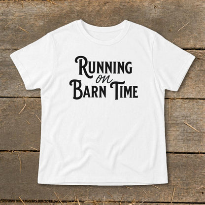 Running on Barn Time Infant Tee