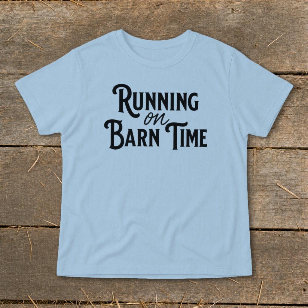 Running on Barn Time Infant Tee