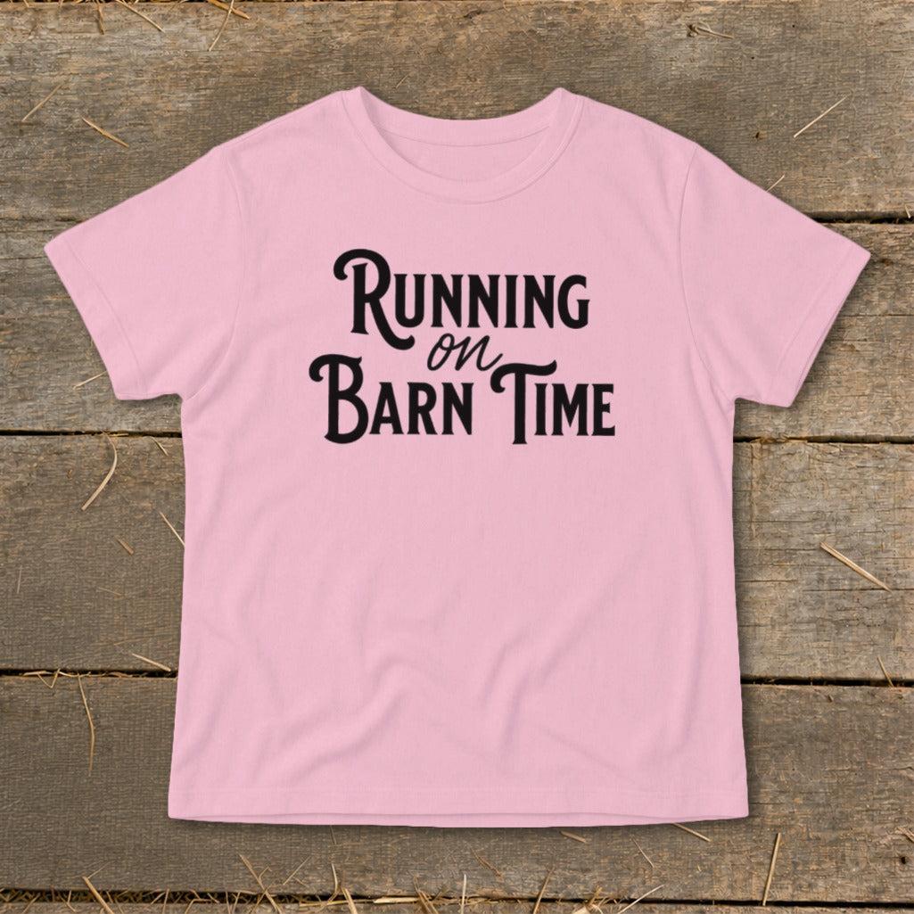 Running on Barn Time Infant Tee