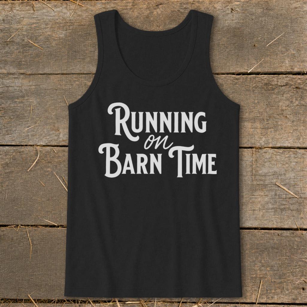 Running on Barn Time Tank Top