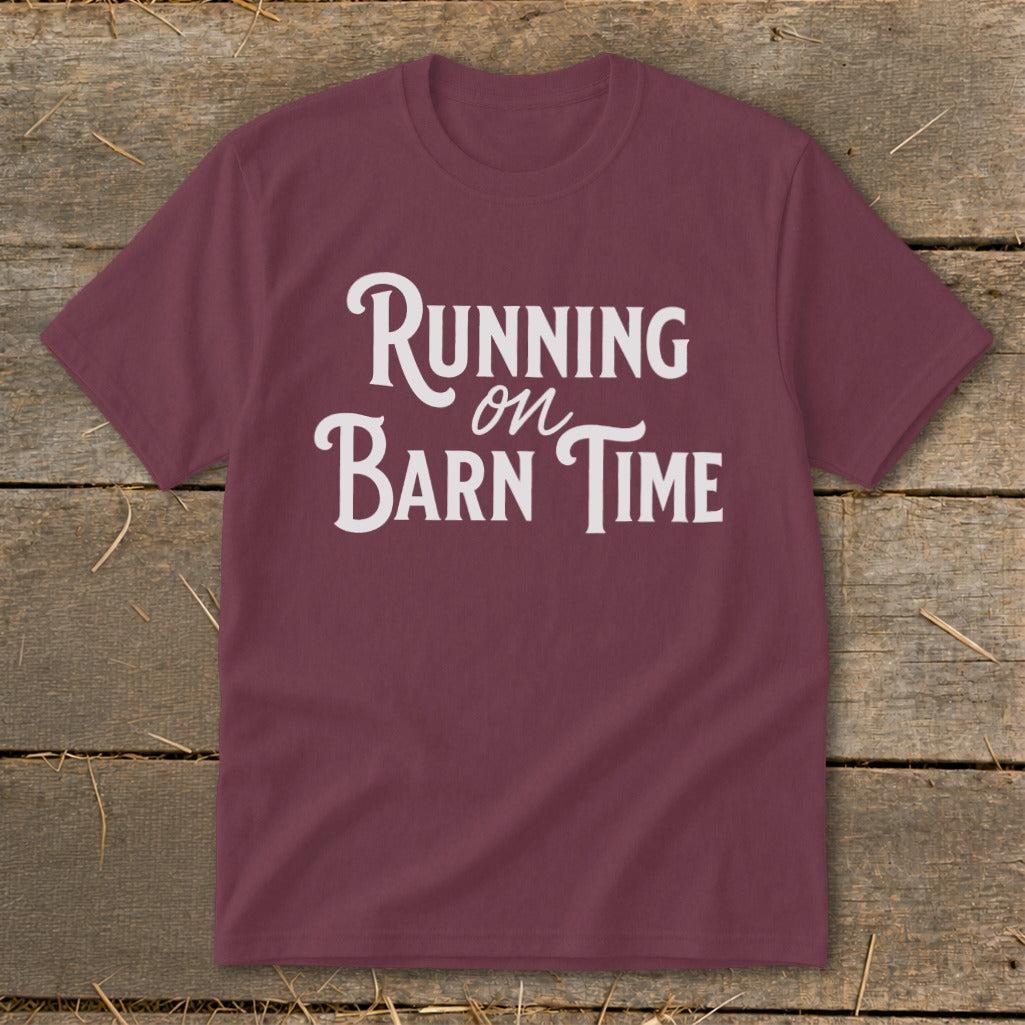 Running on Barn Time Youth Tee