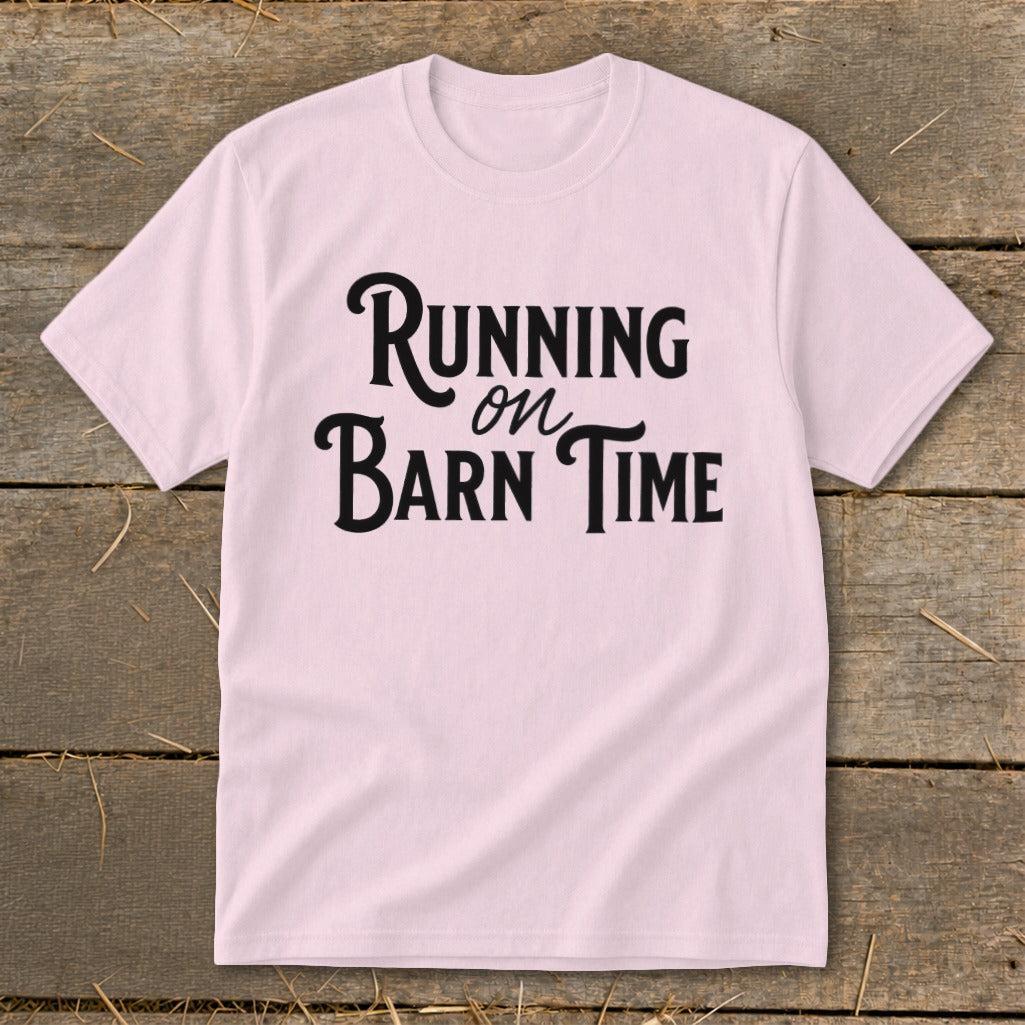 Running on Barn Time Youth Tee