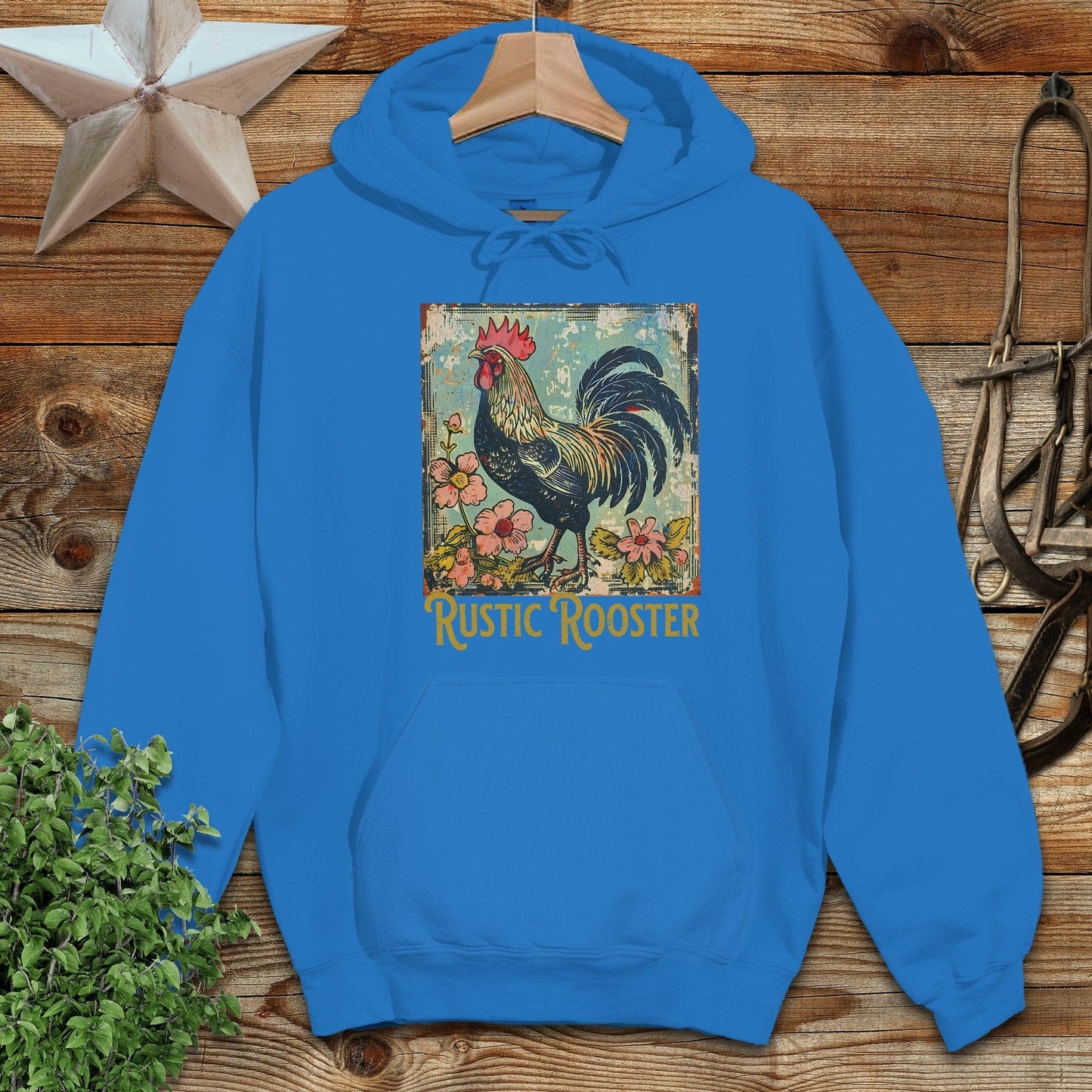 Rustic Rooster Hoodie