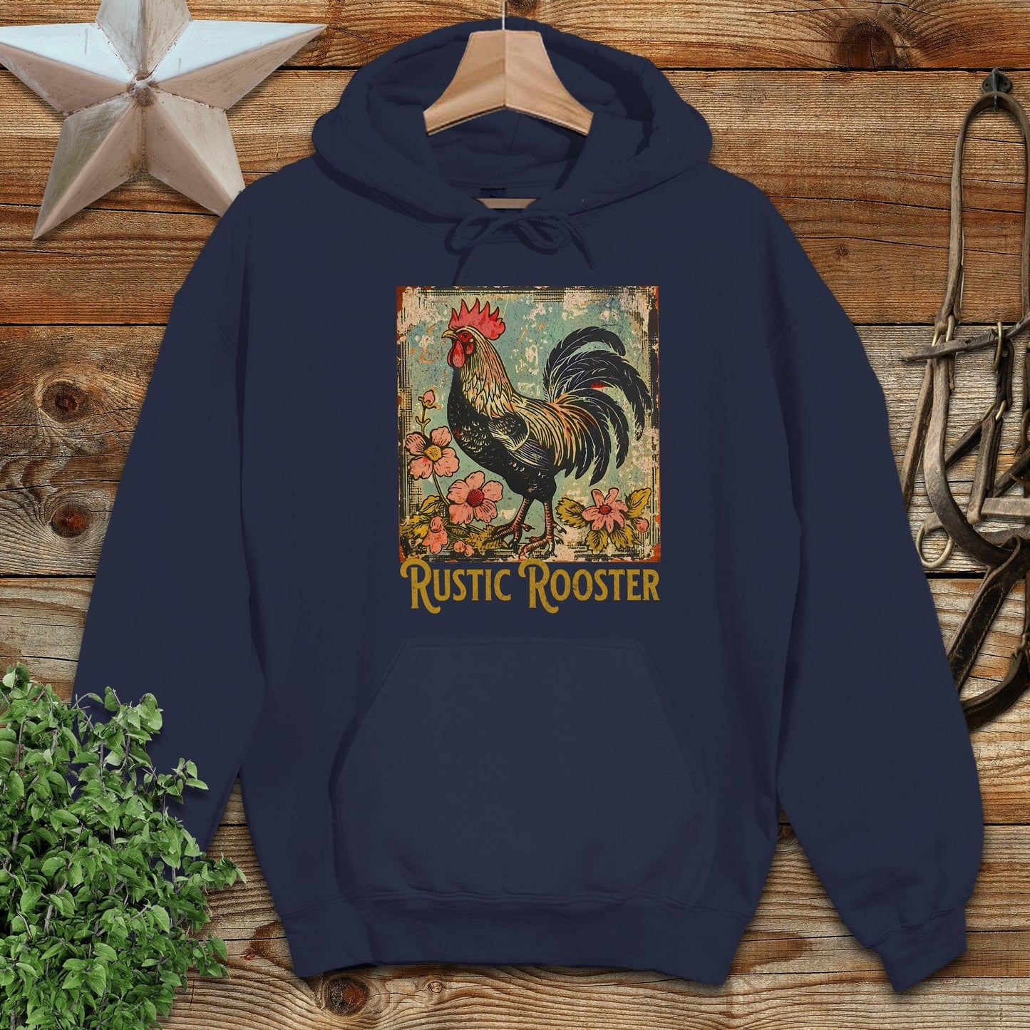 Rustic Rooster Hoodie