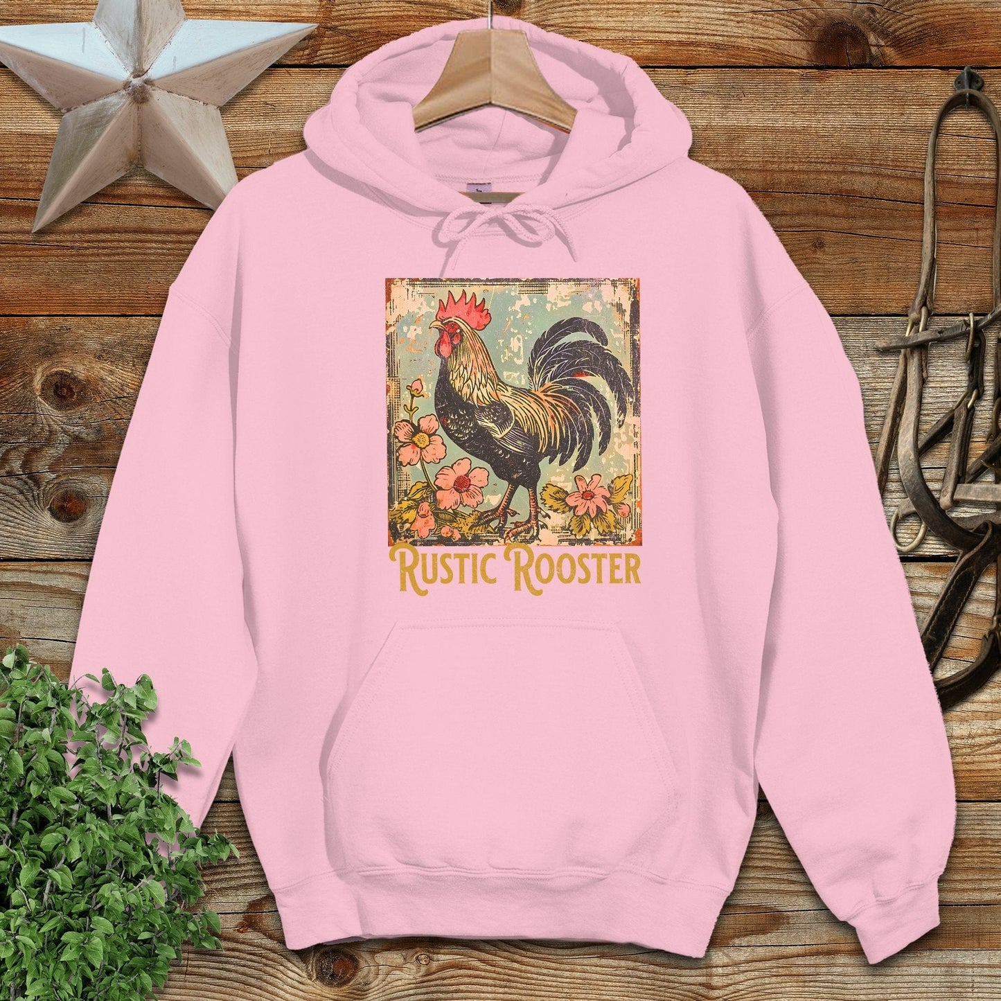 Rustic Rooster Hoodie