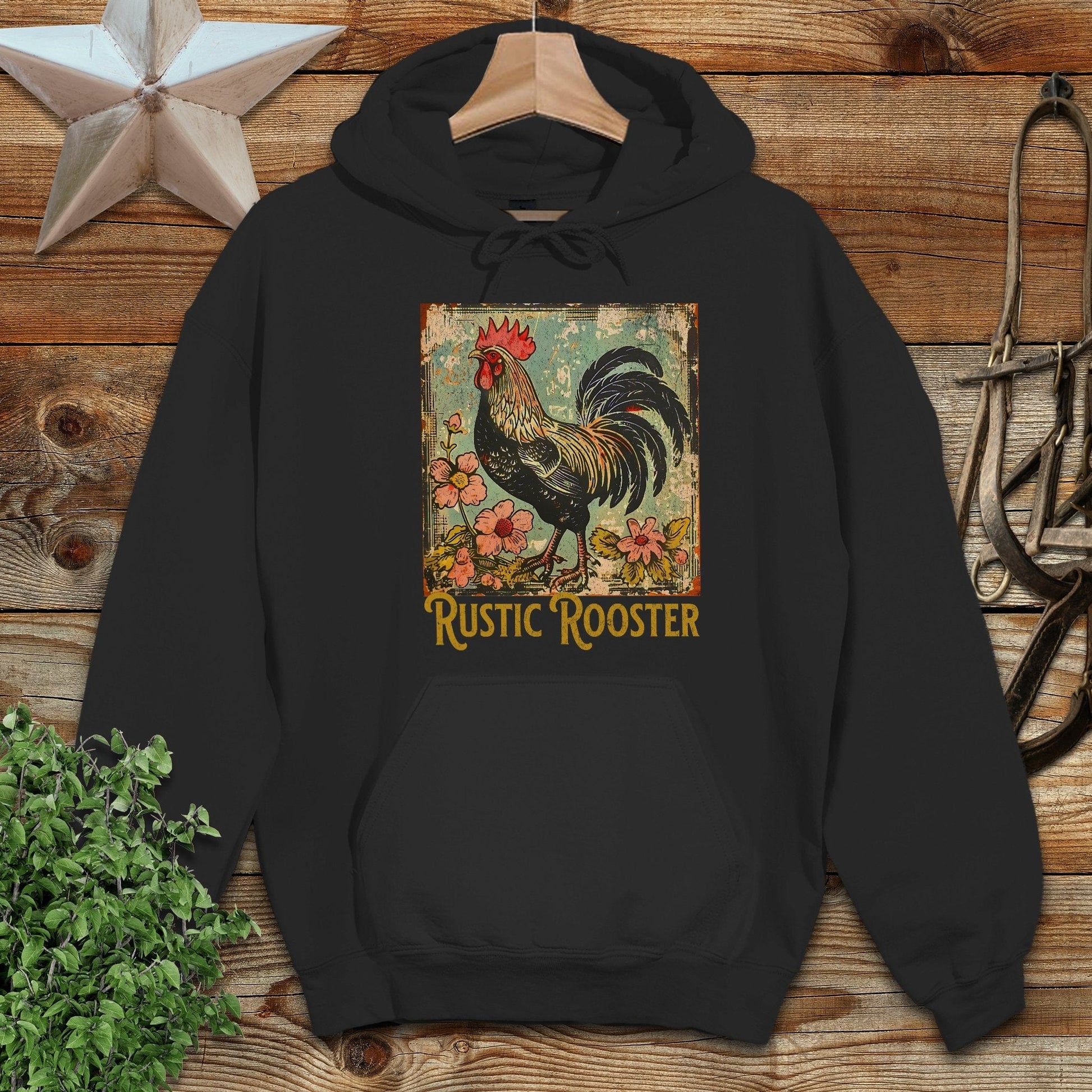 Rustic Rooster Hoodie