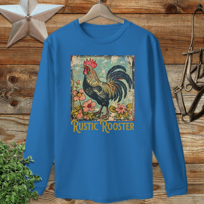 Rustic Rooster Long Sleeve Tee