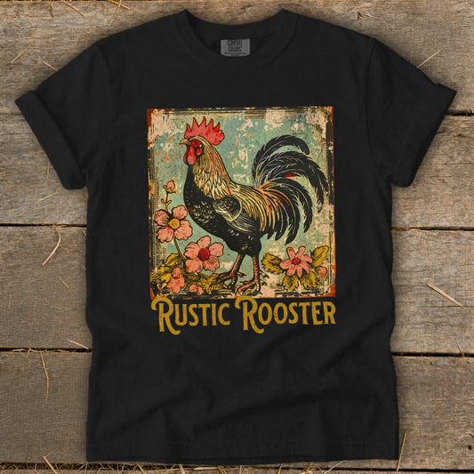 Rustic Rooster Signature Tee