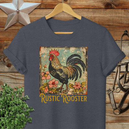 Rustic Rooster Softstyle Tee
