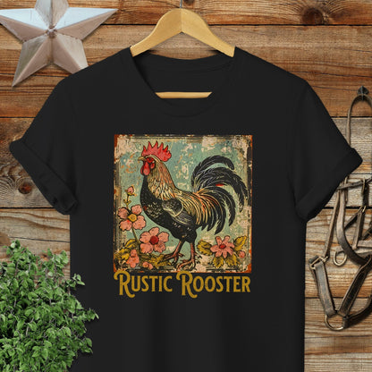 Rustic Rooster Softstyle Tee