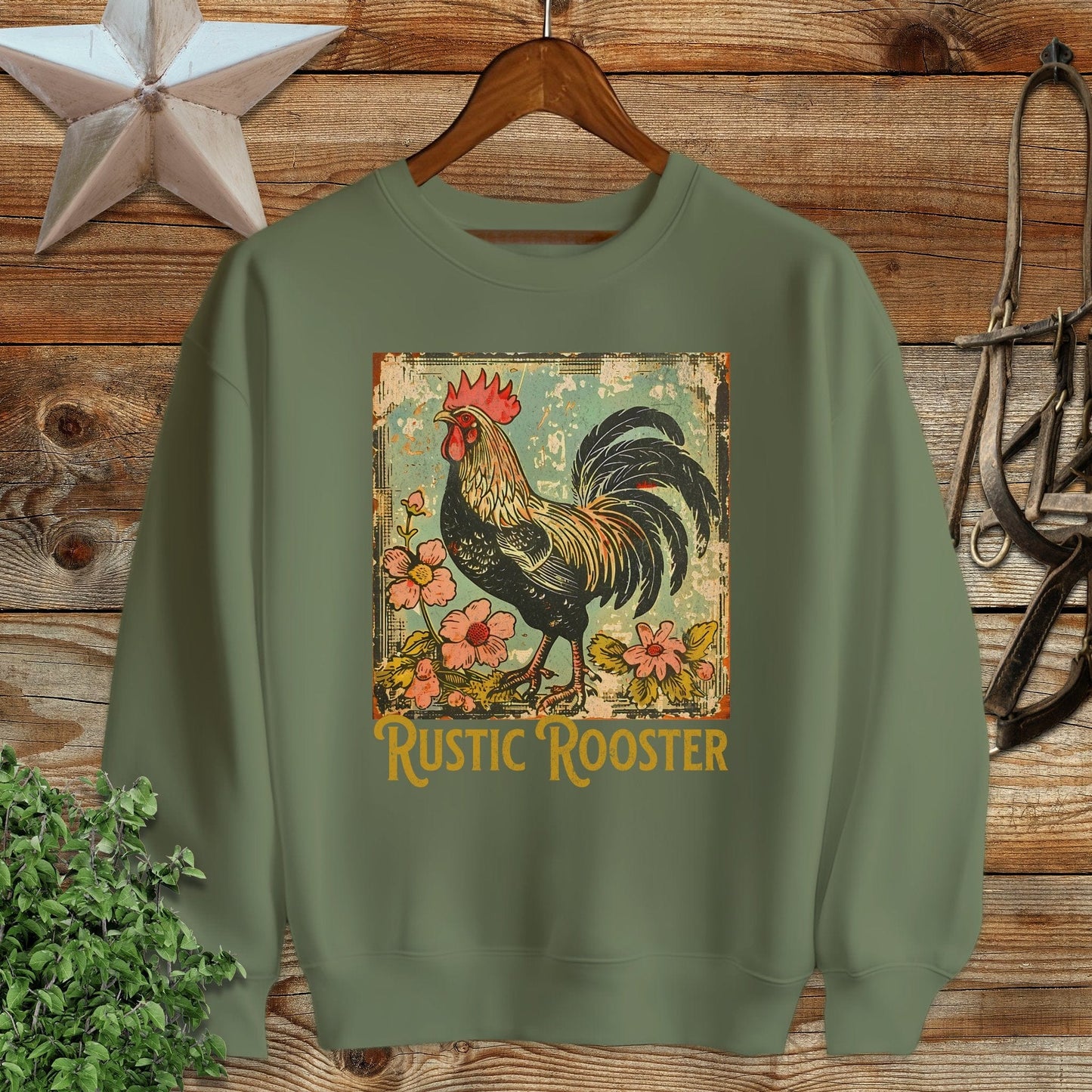 Rustic Rooster Sweatshirt