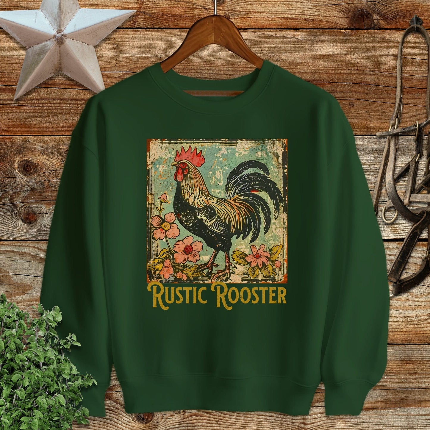 Rustic Rooster Sweatshirt