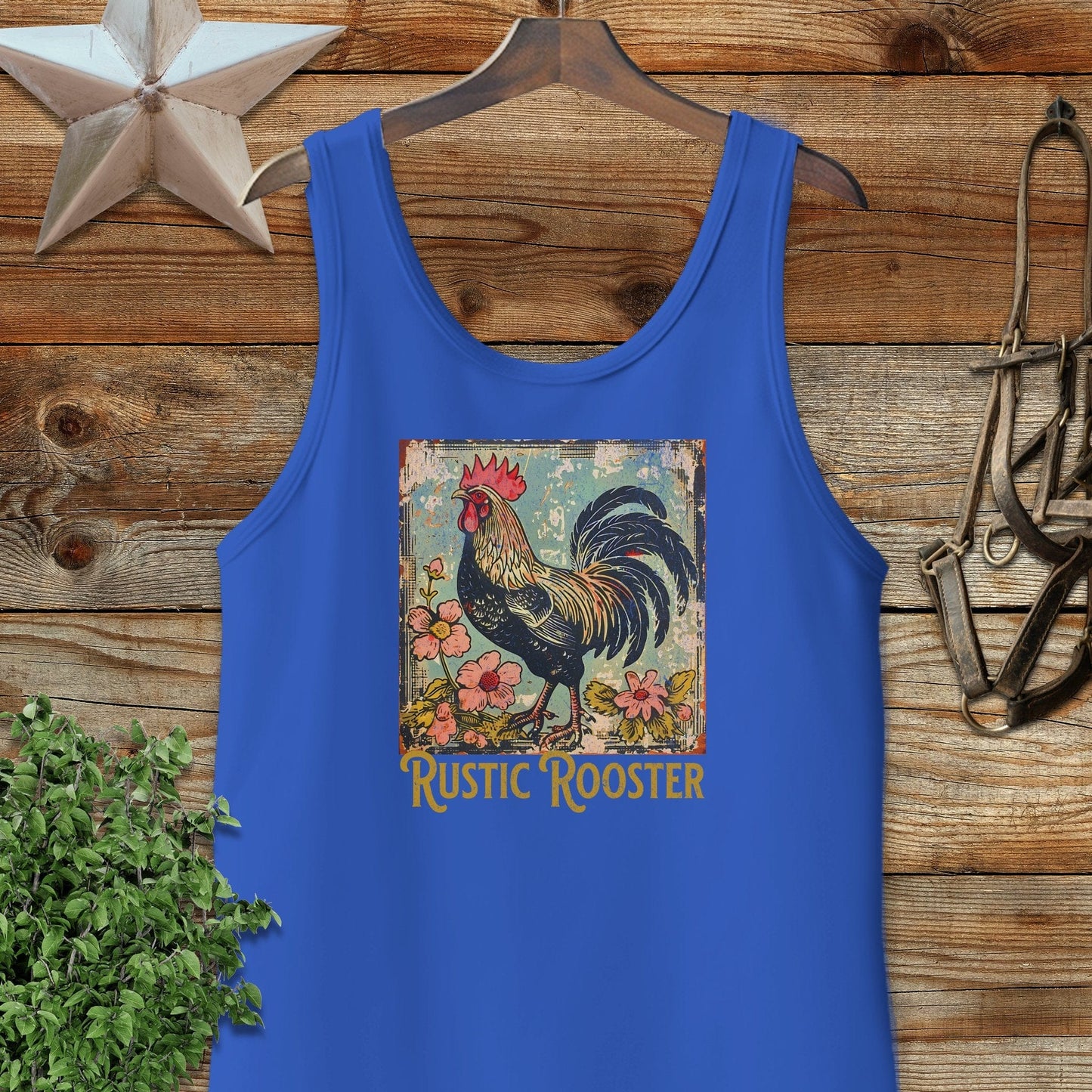 Rustic Rooster Tank Top