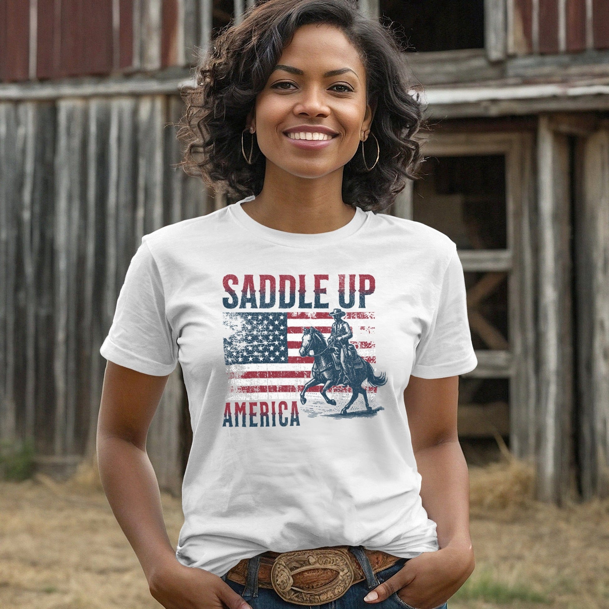 Saddle Up America T-shirt