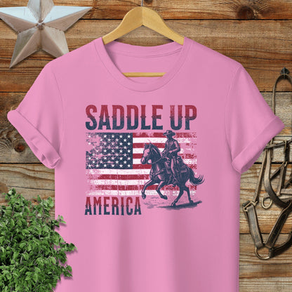 Saddle Up America T-shirt