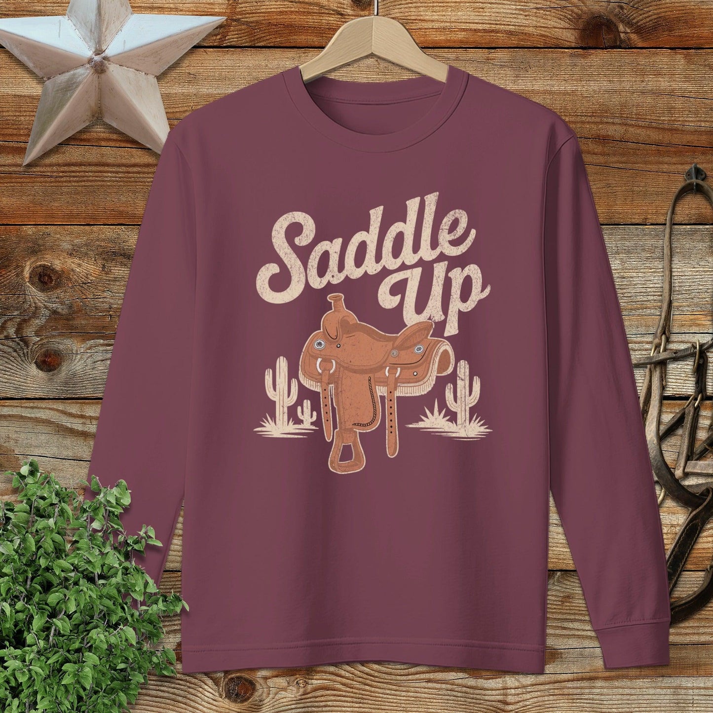 Saddle Up Long Sleeve Tee