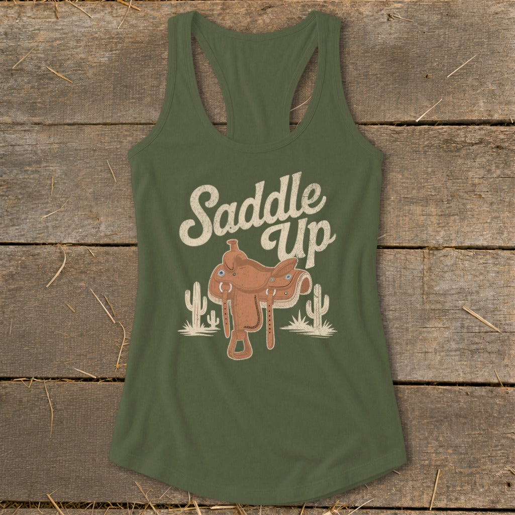 Saddle Up Racerback Tank
