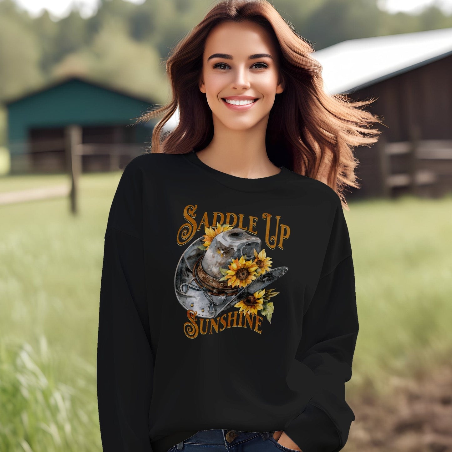 Saddle Up Sunshine Long Sleeve Tee