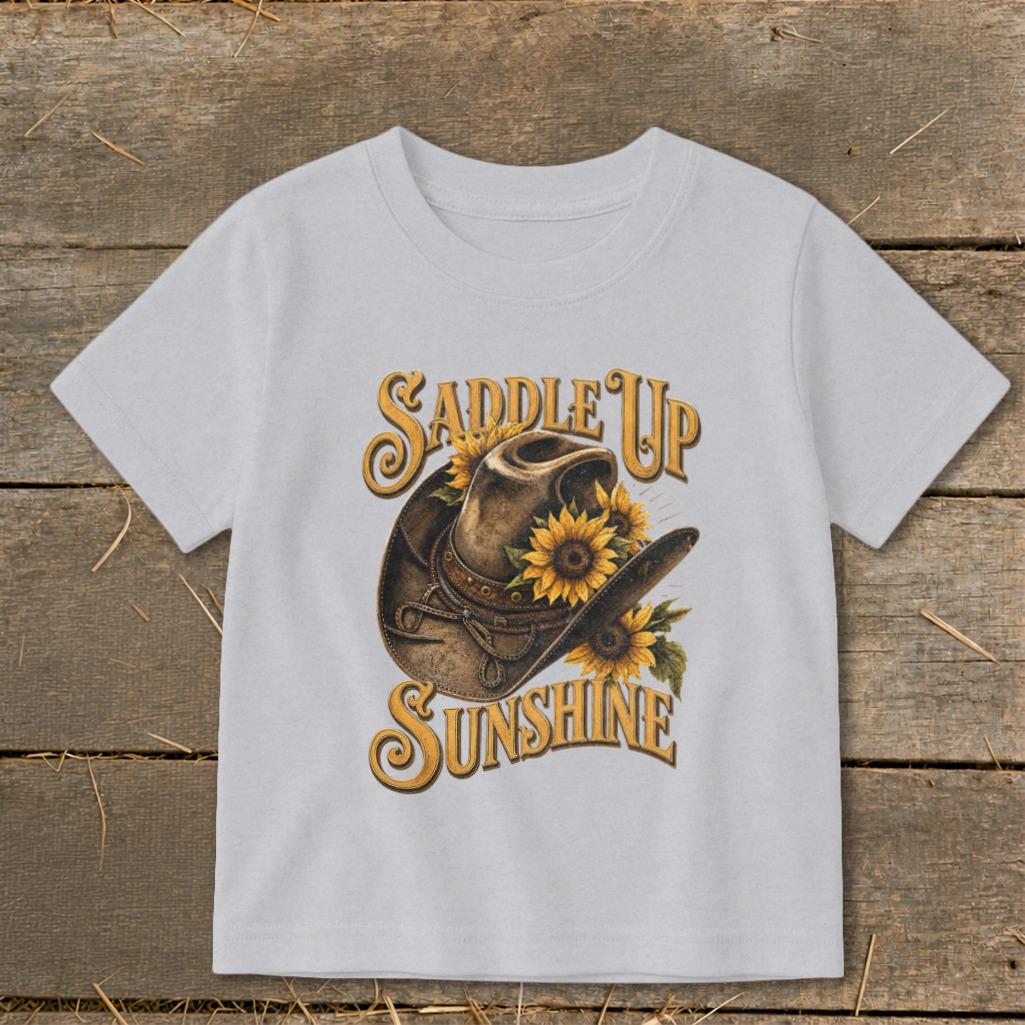 Saddle Up Sunshine Toddler Tee
