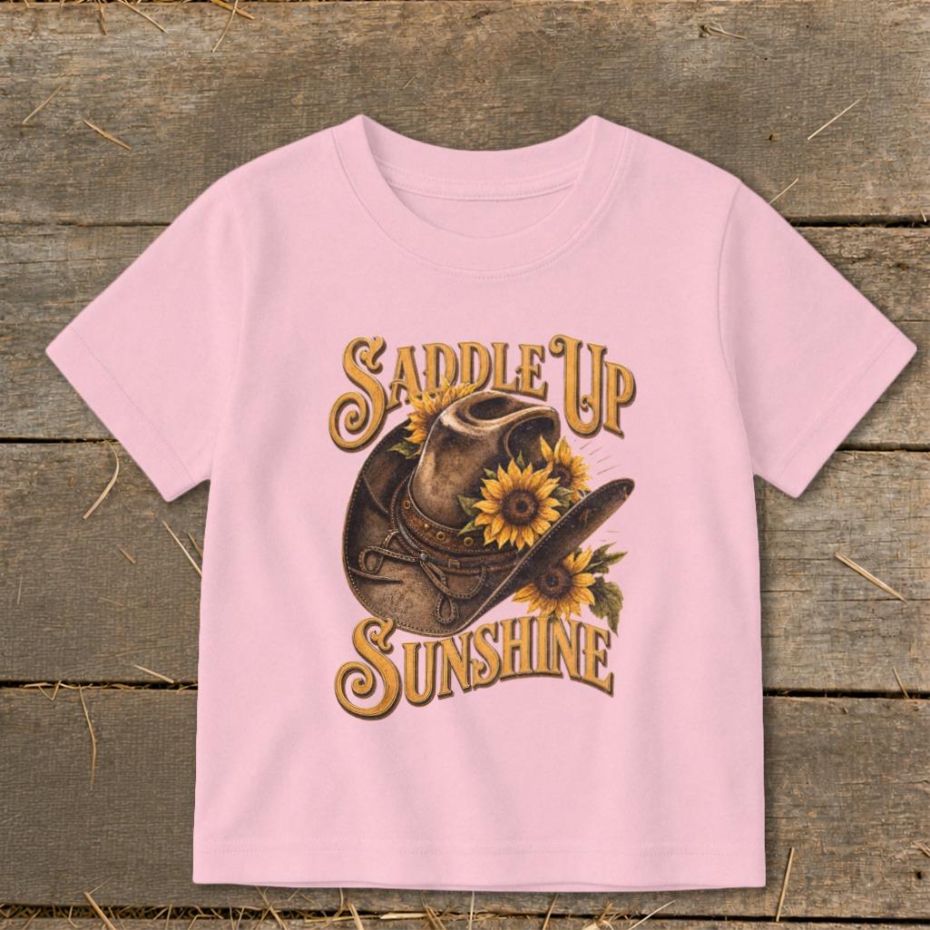 Saddle Up Sunshine Toddler Tee