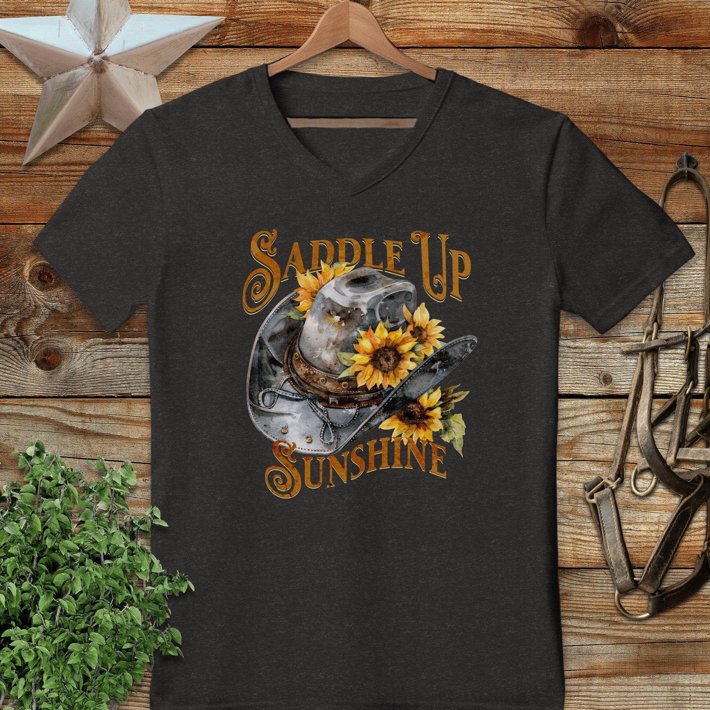 Saddle Up Sunshine V-neck