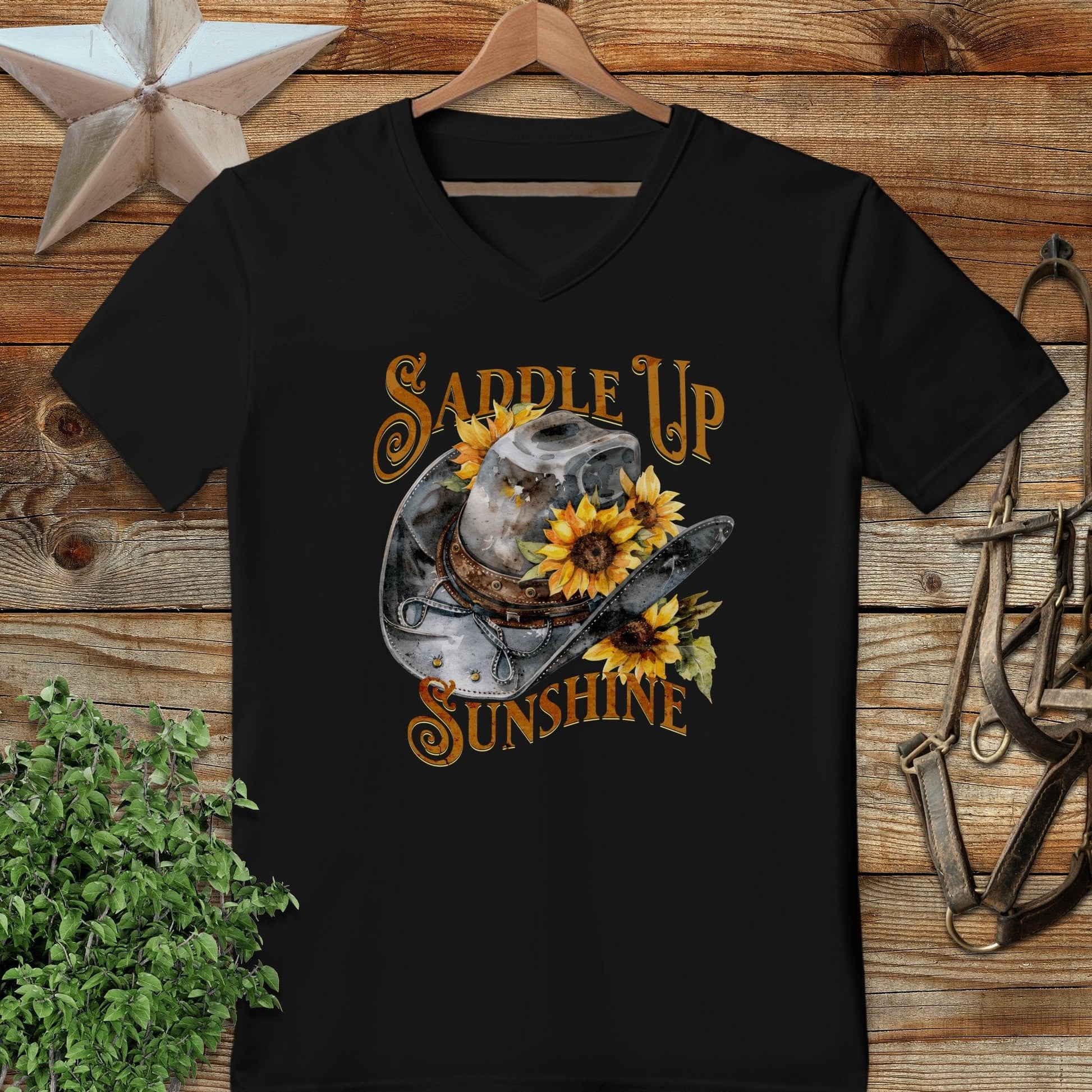 Saddle Up Sunshine V-neck