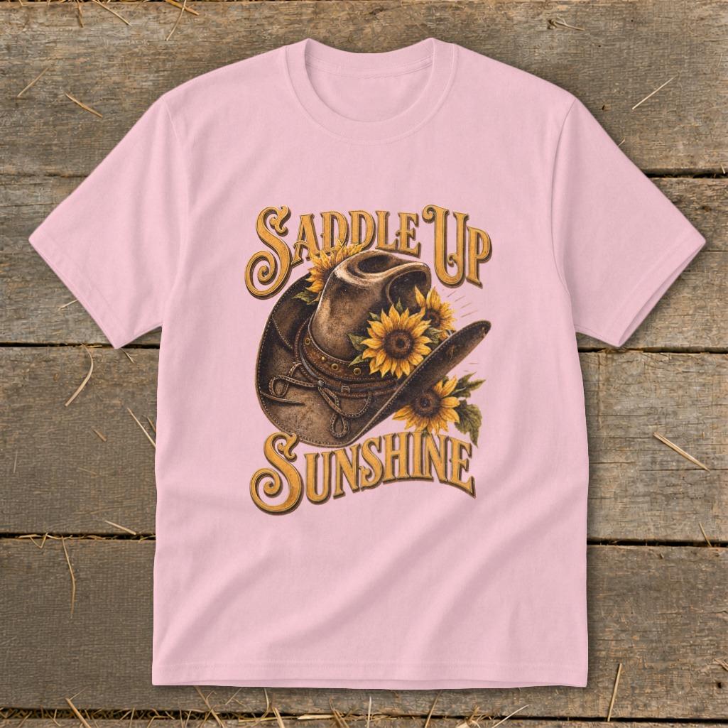Saddle Up Sunshine Youth Tee