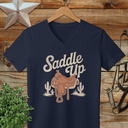 Saddle Up V-neck