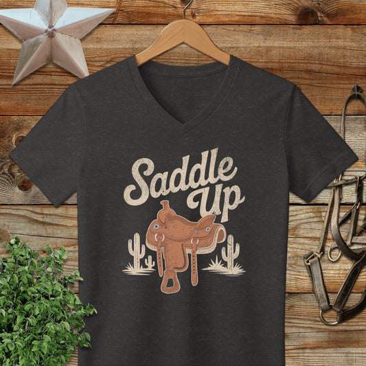 Saddle Up V-neck